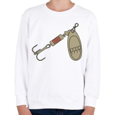 PRINTFASHION villantó - Gyerek pulóver - Fehér gyerek pulóver, kardigán