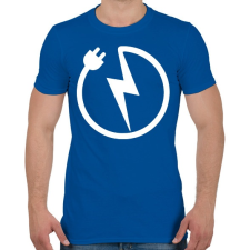 PRINTFASHION Villanyszerelő 2 - Férfi póló - Királykék férfi póló