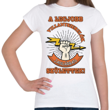 PRINTFASHION Villanyszerelő január - Női póló - Fehér női póló