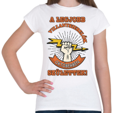 PRINTFASHION Villanyszerelő október - Női póló - Fehér női póló