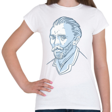 PRINTFASHION Vincent Van Gogh - Női póló - Fehér