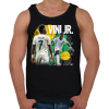 PRINTFASHION vinicius jr - Férfi atléta - Fekete