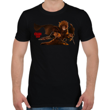 PRINTFASHION Vinland Saga - Thorfinn - Férfi póló - Fekete férfi póló