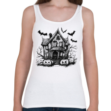 PRINTFASHION Vintage Halloween 2 - Női atléta - Fehér női trikó