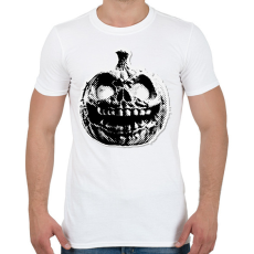 PRINTFASHION Vintage halloween - Férfi póló - Fehér