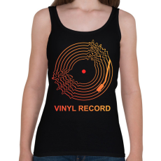 PRINTFASHION vinyl record - Női atléta - Fekete
