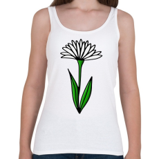 PRINTFASHION virág-001 - Női atléta - Fehér