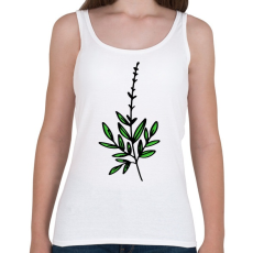 PRINTFASHION virág-002 - Női atléta - Fehér