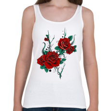 PRINTFASHION Virág  - Női atléta - Fehér