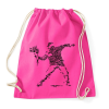 PRINTFASHION Virág vandalizmus - Sportzsák, Tornazsák - Fukszia