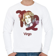 PRINTFASHION Virgo színes - Férfi pulóver - Fehér női pulóver, kardigán