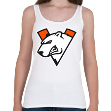 PRINTFASHION Virtus Pro logo - Női atléta - Fehér női trikó