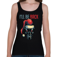 PRINTFASHION Visszatérek! - Női atléta - Fekete