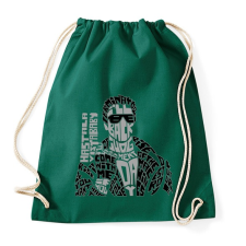 PRINTFASHION Visszatérek - Sportzsák, Tornazsák - Sötétzöld tornazsák