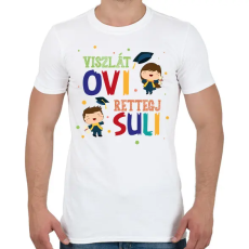 PRINTFASHION Viszlát ovi - Férfi póló - Fehér