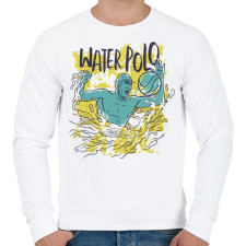 PRINTFASHION Vízilabda sport - water polo - Férfi pulóver - Fehér férfi pulóver, kardigán