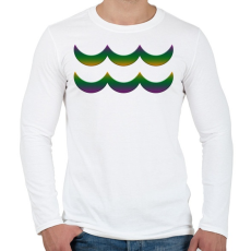PRINTFASHION Vízöntő - Férfi hosszú ujjú póló - Fehér