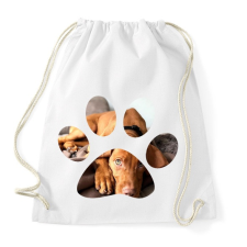 PRINTFASHION Vizsla Mancs - Sportzsák, Tornazsák - Fehér tornazsák