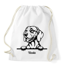 PRINTFASHION Vizsla - Sportzsák, Tornazsák - Fehér tornazsák