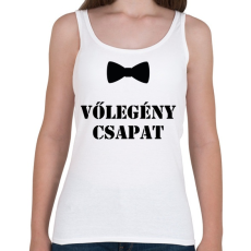 PRINTFASHION Vőlegény csapat - Női atléta - Fehér