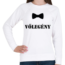 PRINTFASHION Vőlegény - Női pulóver - Fehér
