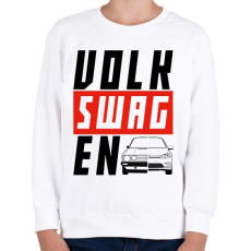 PRINTFASHION VOLK-SWAG-EN - Gyerek pulóver - Fehér