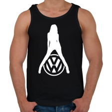 PRINTFASHION Volkswagen fan - Férfi atléta - Fekete atléta, trikó