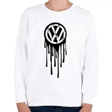 PRINTFASHION VolksWagen Fekete - Gyerek pulóver - Fehér gyerek pulóver, kardigán