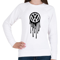 PRINTFASHION VolksWagen Fekete - Női pulóver - Fehér