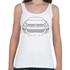 PRINTFASHION Volkswagen Golf GTI - Női atléta - Fehér