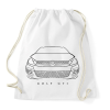PRINTFASHION Volkswagen Golf GTI - Sportzsák, Tornazsák - Fehér