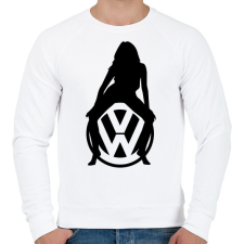 PRINTFASHION VOLKSWAGEN HOT FEKETE - Férfi pulóver - Fehér férfi pulóver, kardigán