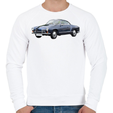 PRINTFASHION Volkswagen Karmann Ghia - Férfi pulóver - Fehér férfi pulóver, kardigán