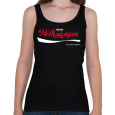 PRINTFASHION Volkswagen  - Női atléta - Fekete