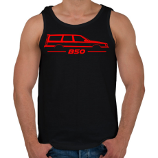 PRINTFASHION volvo 850 Red - Férfi atléta - Fekete