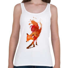 PRINTFASHION Vulpes vulpes - Női atléta - Fehér