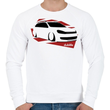 PRINTFASHION VW Dublife - Férfi pulóver - Fehér férfi pulóver, kardigán