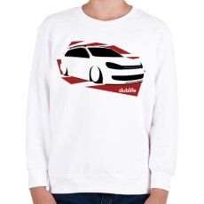 PRINTFASHION VW Dublife - Gyerek pulóver - Fehér