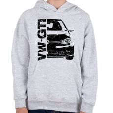 PRINTFASHION VW GTI - Gyerek kapucnis pulóver - Sport szürke