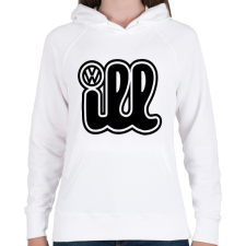 PRINTFASHION VW ill - Női kapucnis pulóver - Fehér női pulóver, kardigán