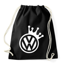 PRINTFASHION VW Király (fehér) - Sportzsák, Tornazsák - Fekete tornazsák