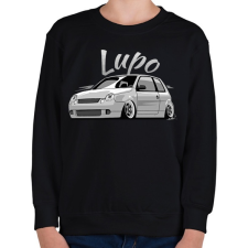 PRINTFASHION Vw Lupo - Gyerek pulóver - Fekete gyerek póló