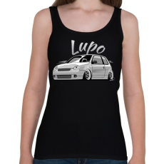PRINTFASHION Vw Lupo - Női atléta - Fekete