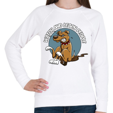 PRINTFASHION W&L People - Női pulóver - Fehér női pulóver, kardigán