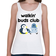 PRINTFASHION Walkin' buds - Női atléta - Fehér