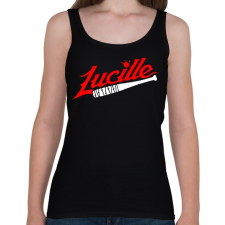 PRINTFASHION Walking Dead - Lucille - Női atléta - Fekete női trikó