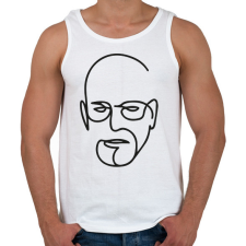 PRINTFASHION Walter White - Férfi atléta - Fehér atléta, trikó
