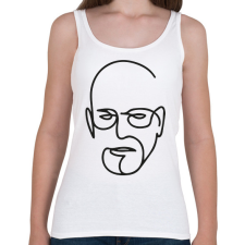 PRINTFASHION Walter White - Női atléta - Fehér női trikó