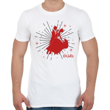 PRINTFASHION Waltz - Keringő - Férfi póló - Fehér férfi póló