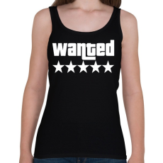 PRINTFASHION WANTED ★★★★★ (GTA) - Női atléta - Fekete